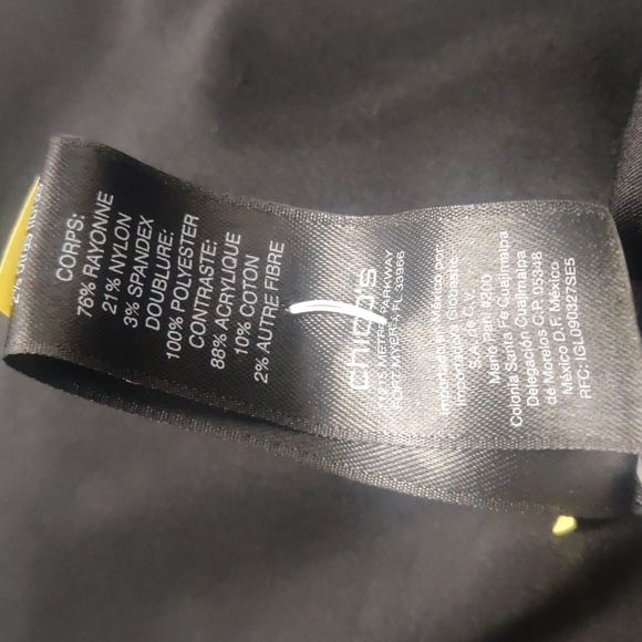 Chicos Faux-Fur Collar Coat - Picture 4 of 5